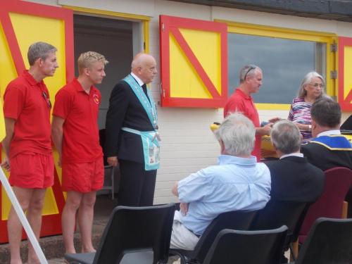 Lowestoft Lifeguard Corps kayak